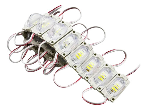 Focos Luces Led Posición Pegable 3 Leds 24v Módulo 20 Piezas