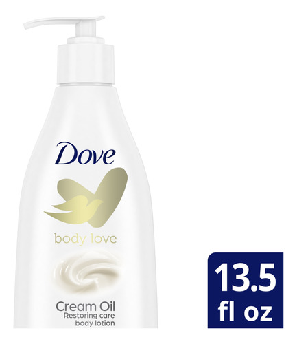 Crema Dove Cream Oil Restauradora 400ml Americana