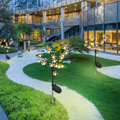 Luz De Jardín, Cálida Lámpara Led De Jardín Lámpara De Céspe