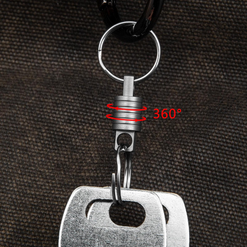 5 Conector De Llavero Giratorio De 360°, Accesorio Para