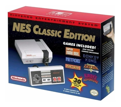 Nintendo Nes Classic Edition Mini Original + 30 Juegos Nes