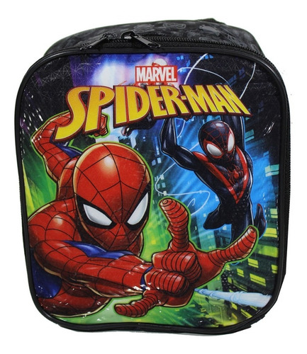 Kit Infantil Homem Aranha 3d Masculina Lancheira Estojo 2019