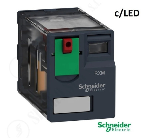 Mini Rele Comando 6a Cuadruple Inversor 24vca Schneider