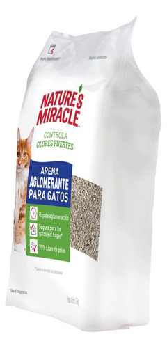 Piedras Sanitarias Gatos Natures Miracle Aglutinante 9 Kg