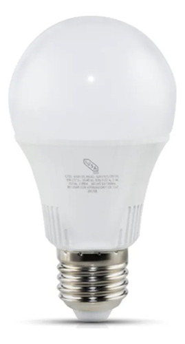 Foco Led De Luz Blanca A19 9w 810lm 6500 K Iusa Luz Blanco Frío