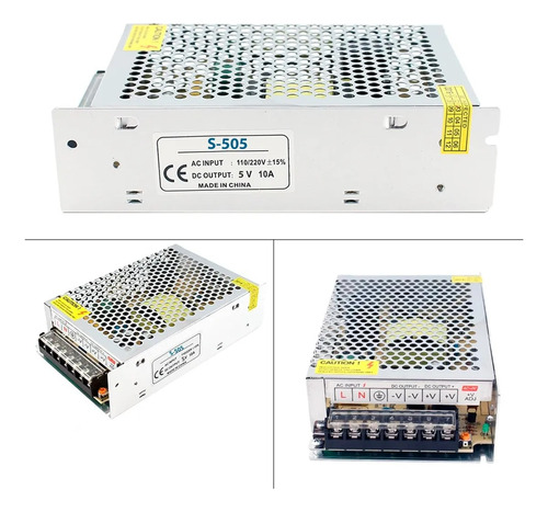 Fuente De Alimentacion 5v 10a Cdmx Electrónica