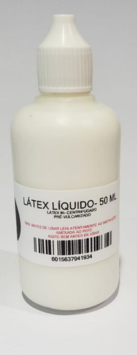 Latex Maquiagem Artística 50ml Teatral Mascara Molde