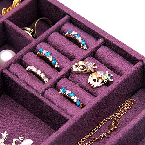 Kloud City Two-layer Jewelry Box Organizer Display Estuche D