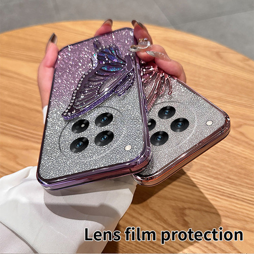 Funda Para Xiaomi Poco C75 14c Mariposa Rosa Flash
