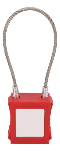 Steel Cable Locks Lockout Tagout 85mm Shackle Safety Padlock