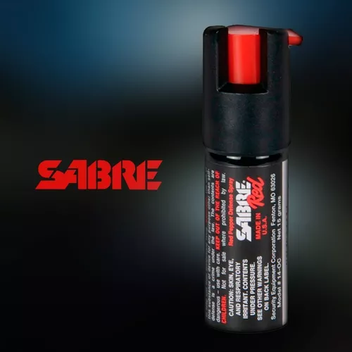 Gas Pimienta Paralizante Sabre Llavero 15gr Defensa Personal