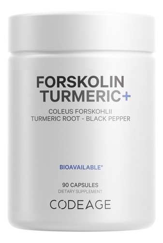 Codeage Forskolin, Pure Forskolin Coleus + Polvo De Raíz De 