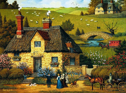 Buffalo Games Charles Wysocki Tall Sea Tale 1000 Peças