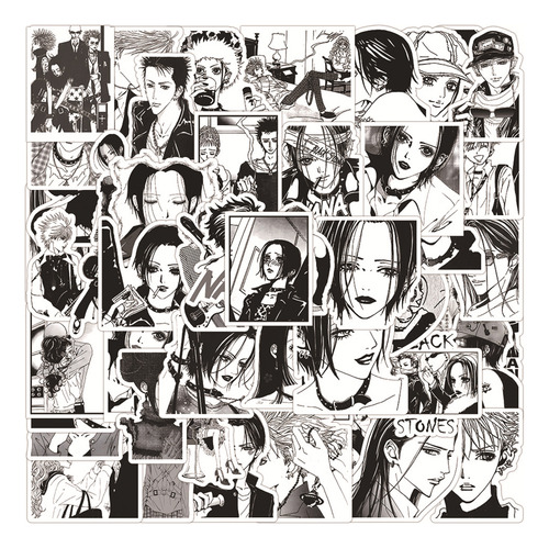 Adesivos De Anime À Prova D'água Nana Para Crianças 10/30/50