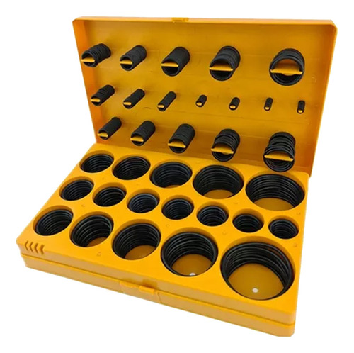 Juego Orrines O-ring Universales 407 Piezas Pulgadas Toolmak