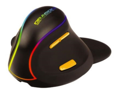 Mouse Nextep Inalambrico Vertical 7 Botones 2400dpi Ne-48 /v Color Negro