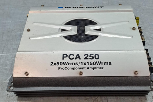 Potencia Auto Amplificador 2 Canalaes 150w Blaupunkt Usado Gris (Usado)
