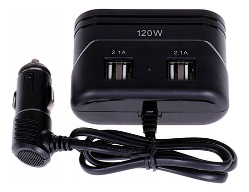Adaptador Splitter Multienchufe Con 3 Tomas De Corriente