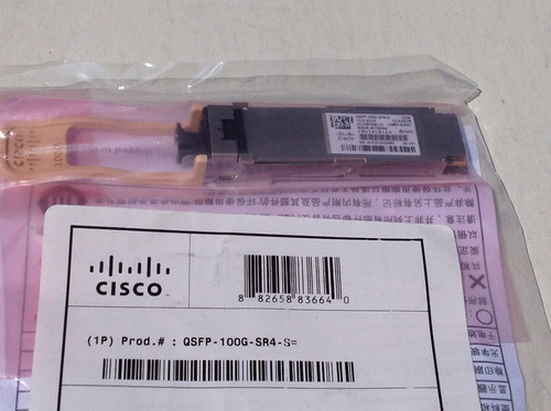 Gbic Cisco Modelo Qsfp-100g-sr4-s Nuevo