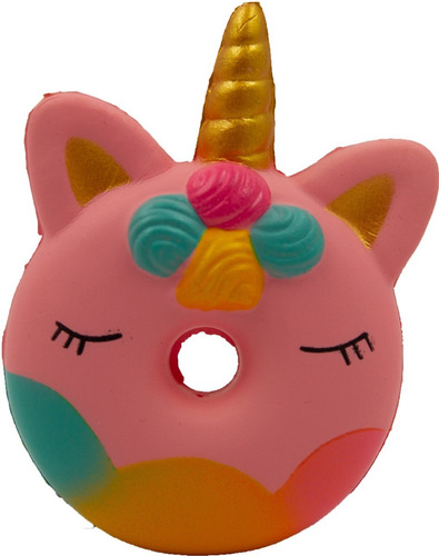 Squishy Squeezeables Dona Unicornio Rosa