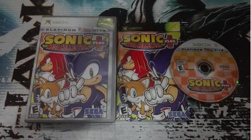 Sonic Mega Collection+plus Completo Para Xbox Normal,checalo
