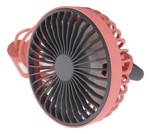 Ventilador De Ventilación Para Coche, Clip Led, 3 Velocidade