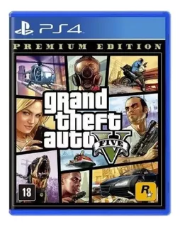 Gta 5 Premium Edition Ps4 Mídia Física Novo Pronta Entrega