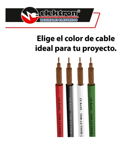 Imagen 5 de 7 de Kit 3 Cajas 100 Mts Cable Blanco,negro,rojo Cal 10 Condumex