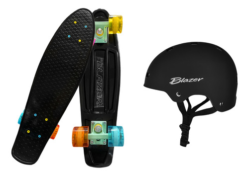 Patineta Tipo Penny Cruiser A5 Diseño / Casco