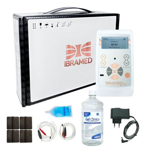Neurodyn Portátil Fes + Tens, Burst  Ibramed Promoção
