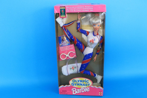 Barbie Olympic Gymnast 1996 Blonde (Usado)