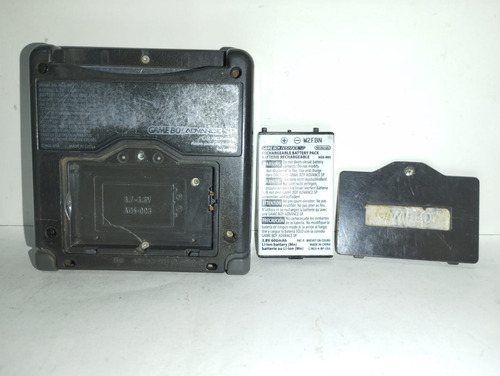 Game Boy Advance Sp Negro Onyx Un Brillo Con Detalles Negro