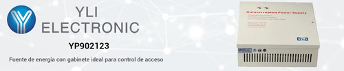 Fuente De Energía Con Gabinete Para Control De Acceso