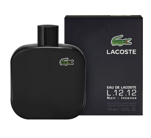 Lacoste 12.12 Noir Intense Edt 175ml Silk Perfumes Ofertas