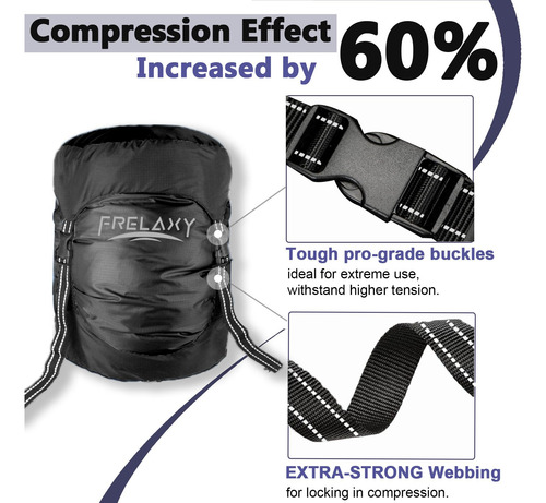 Bolsa De Compresión Frelaxy 11l 18l 30l 45l Resistente Al Ag Color Ubicación Del Cierre