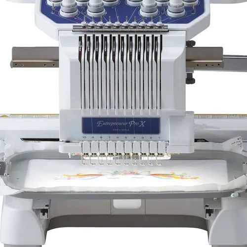 Bordadora Brother Semi Industrial De 10 Agujas Pro X Pr1055x
