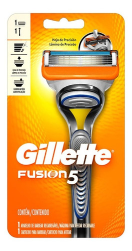 Máquina De Afeitar Gillete Fusion - Unidad a $42000