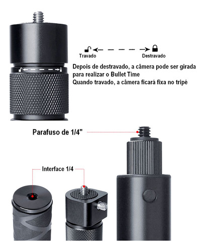 Tripé Bullet Time Handle Insta360 Original