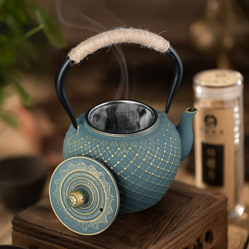 Tetera De Hierro Fundido De Estilo Japonés Ufine Para Cocin
