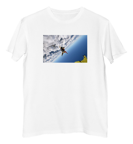 Remera Niño Skydiving Deporte Extremo Vuelo Razo M1