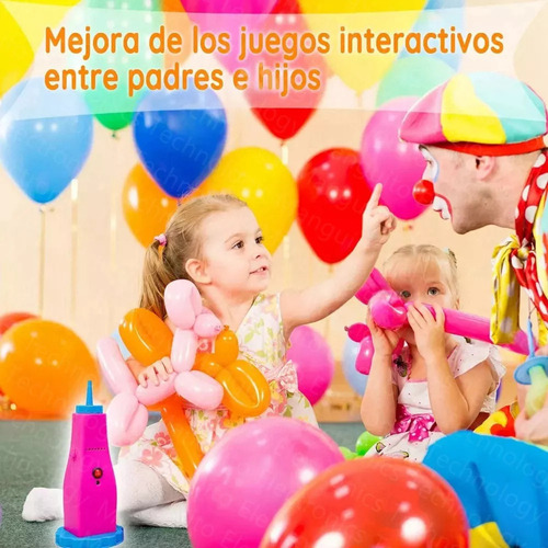 Inflador De Globos Eléctrico For Tamaño Normal O Salchicha