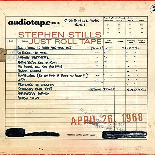 Cd Just Roll Tape April 26, 1968 - Stephen Stills