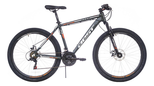Bicicleta Best Cygnus Mtb 27,5 Aluminio Talla 17 rojo