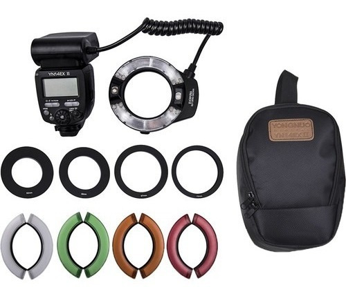 Flash Circular Yn 14ex Ii P/canon Compativel T100 E Sl3 + Nf