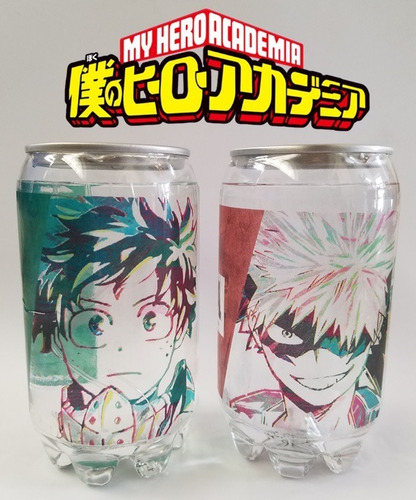 My Hero Academia 8 Latas Refrescos Soda Sabores Anime