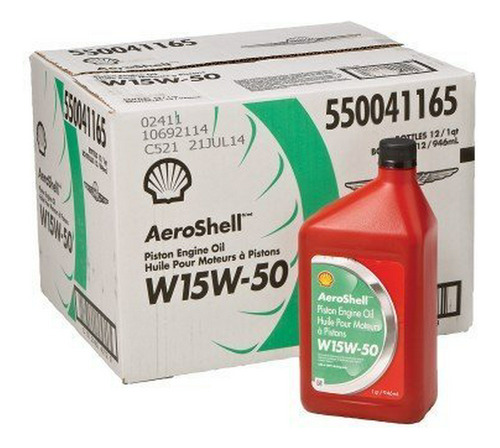 Lubricante Para Herramien Aeroshell Shaew*******w50 Aceite D