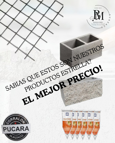 Malla Hierro #4 15x15cm 10m2 Construcción