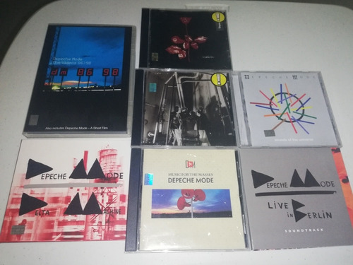 Set 6 Cds + Dvd Depeche Mode De Regalo