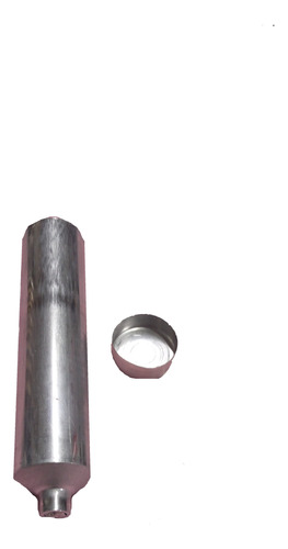 Tubo Capsula  Aluminio Vacio 40 Pzs. 11 X 2.5 Cm