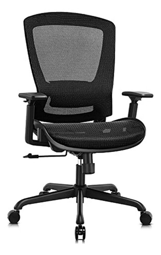 Silla De Oficina Ergonómica Con Malla Ajustable